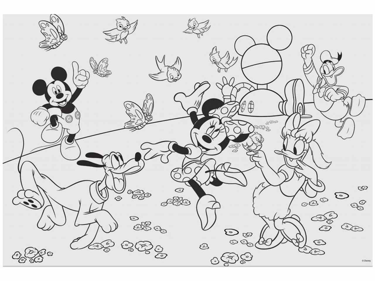 Puzzle df plus 60 mickey mouse 47895