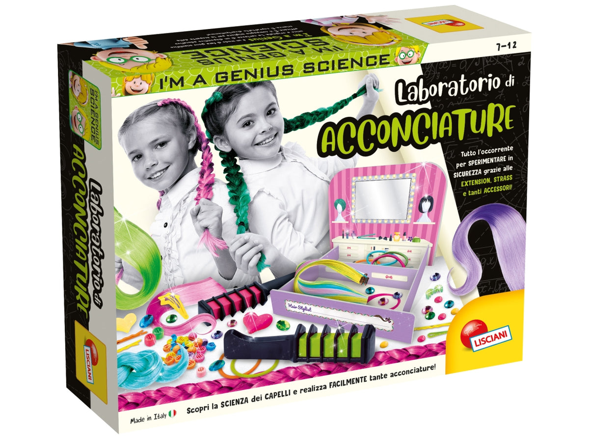 I'm a genius laboratorio di acconciature