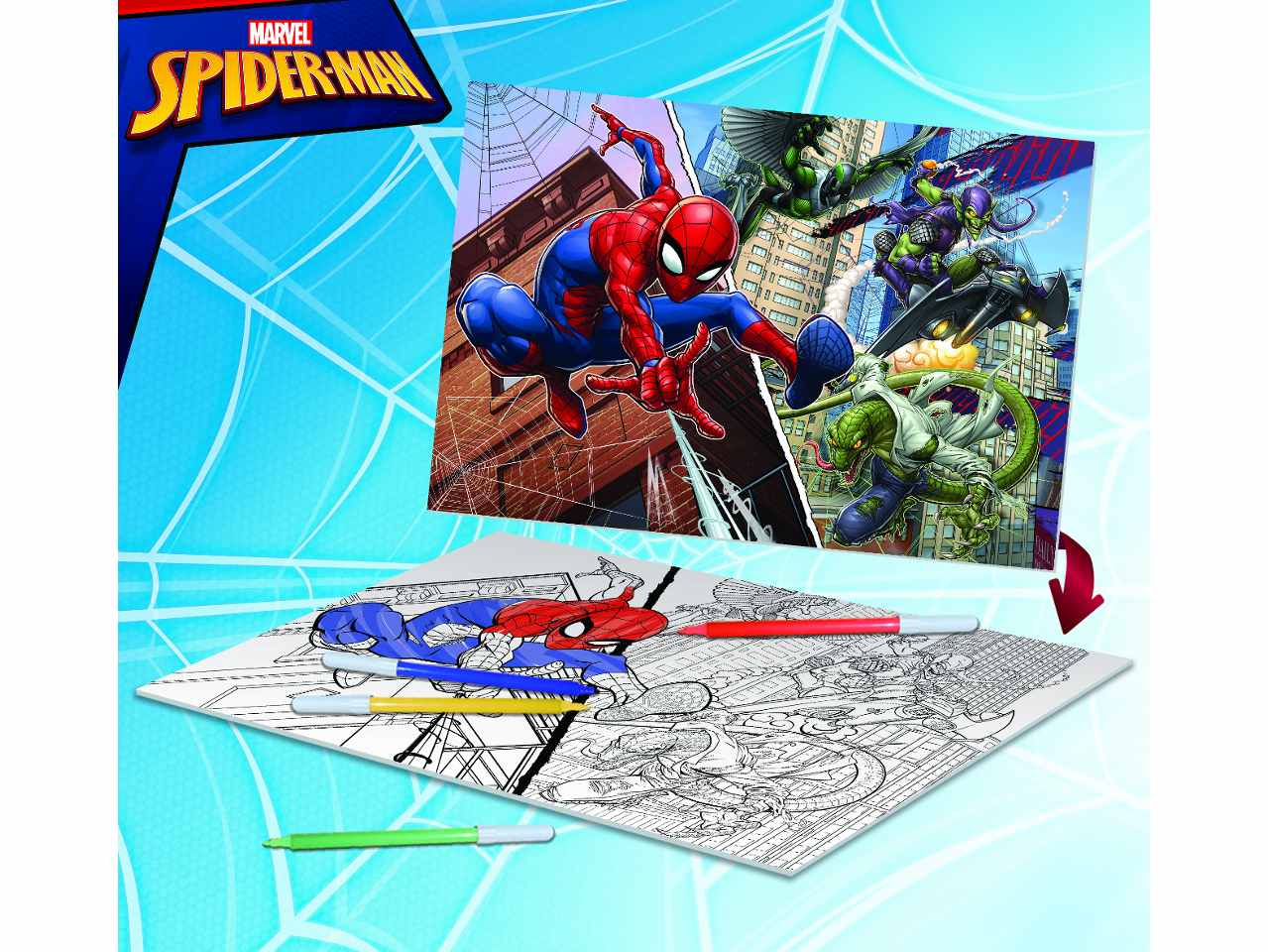 Marvel puzzle df plus 108 spider-man