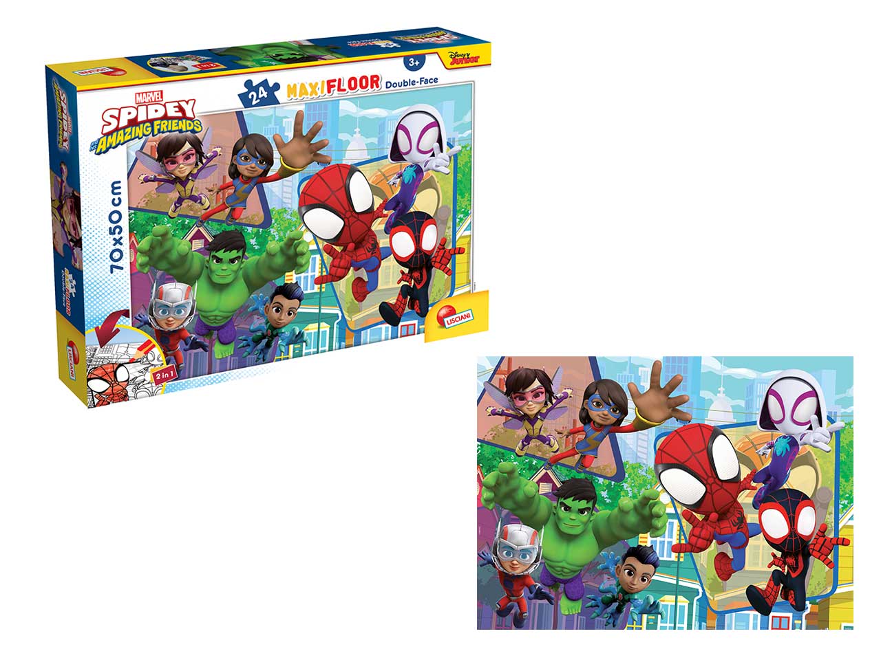 Marvel puzzle df maxi floor 24 spidey