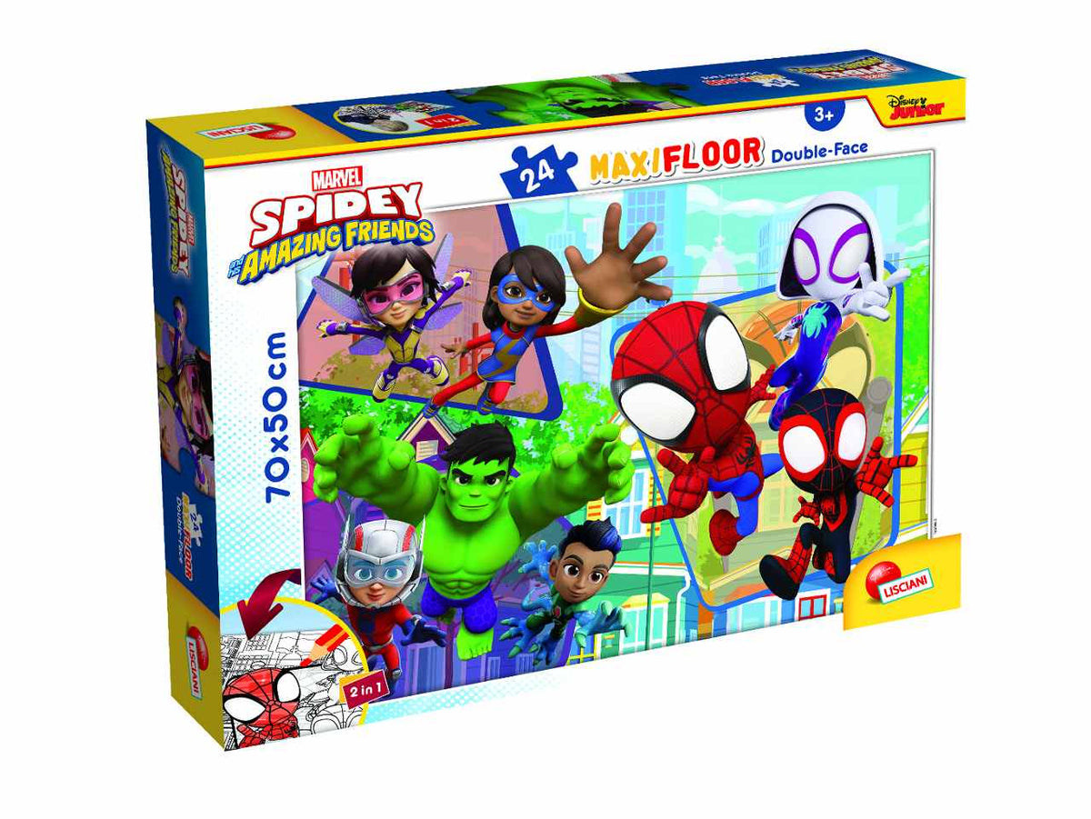 Marvel puzzle df maxi floor 24 spidey