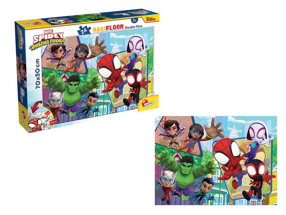 Marvel puzzle df maxi floor 24 spidey