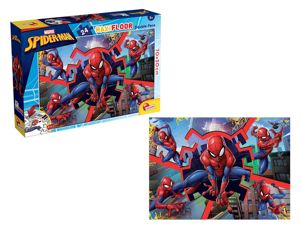 Marvel puzzle df maxi floor 24 spiderman
