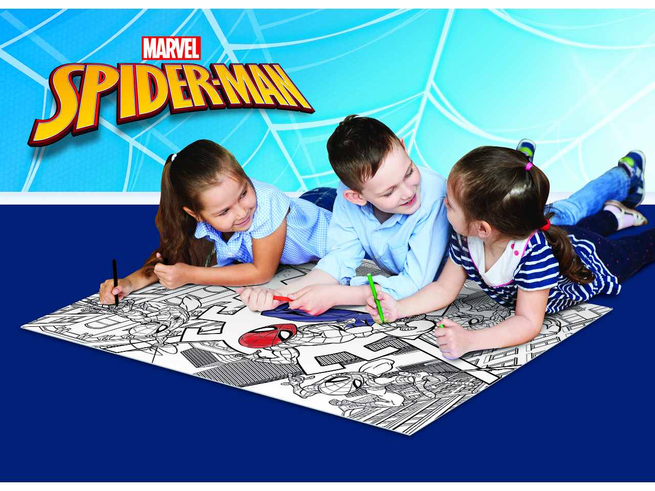 Marvel puzzle df maxi floor 24 spiderman