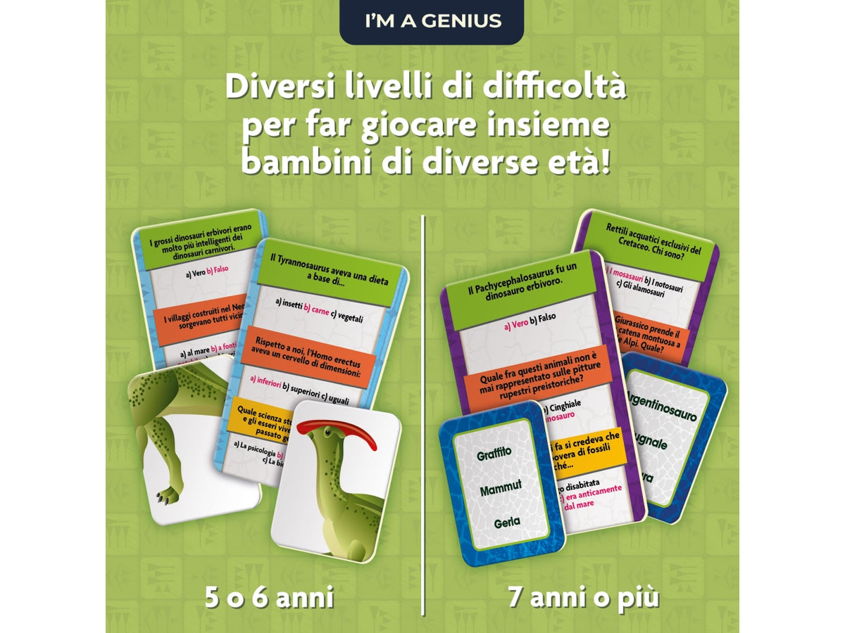 I'm a genius dinosauri e primitivi