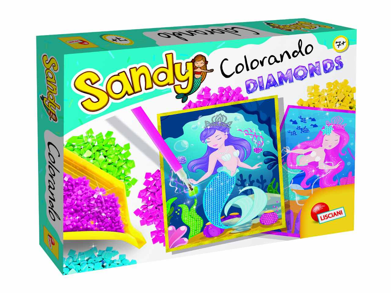 Sandy colorando - diamonds