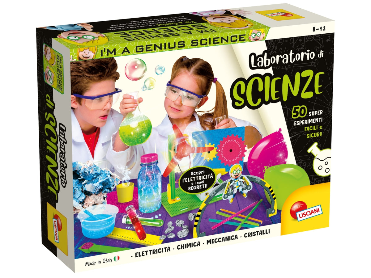 I'm a genius laboratorio di scienze