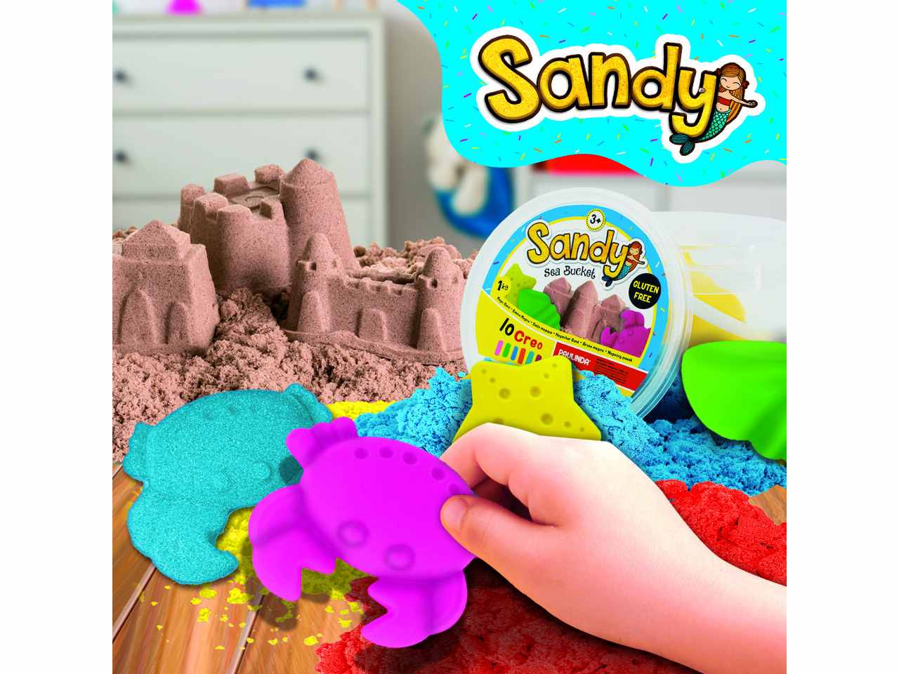 Sandy sea magico secchiello 1kg$