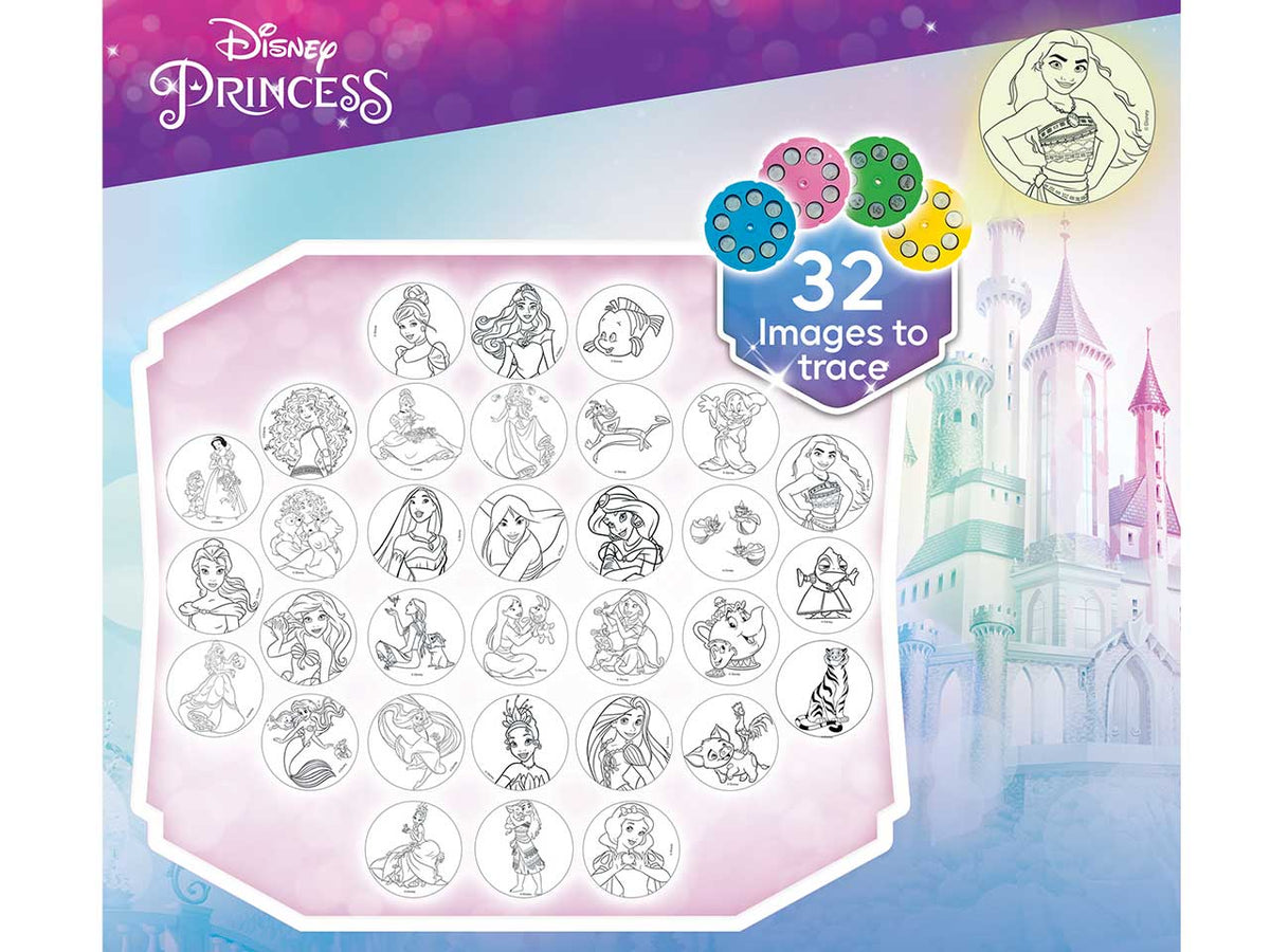 Princess projector drawing school
