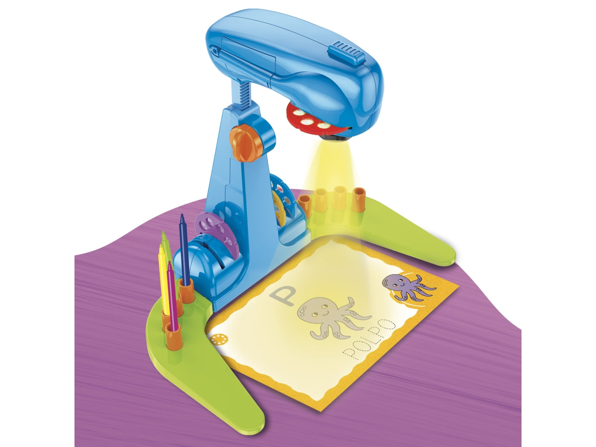 Carotina proiettore scuola di lettura e scrittura
