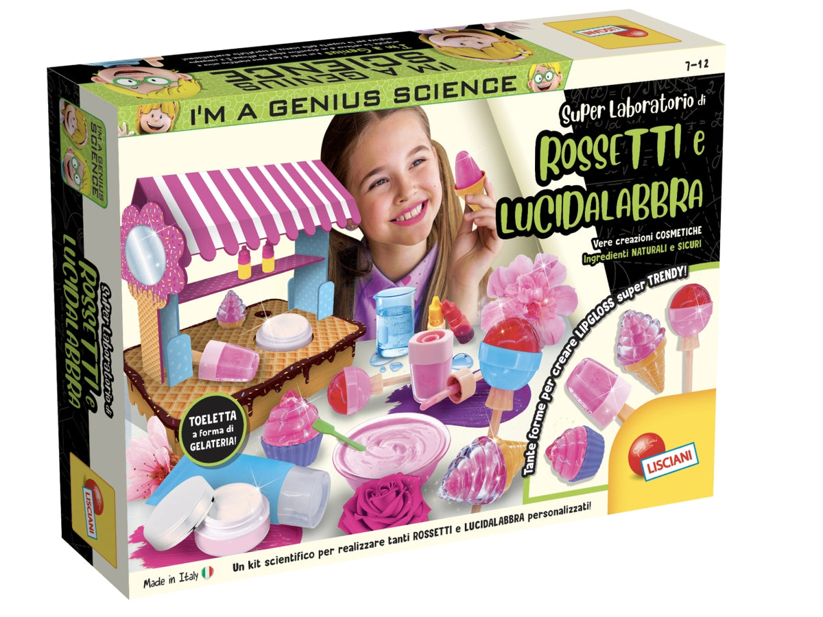 I'm a genius super laboratorio di rossetti e lucidalabbra