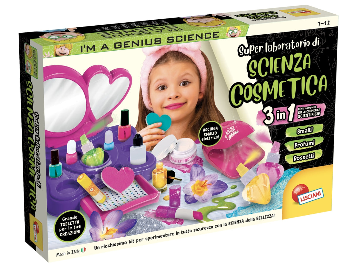I'm a genius super laboratorio di scienza cosmetica