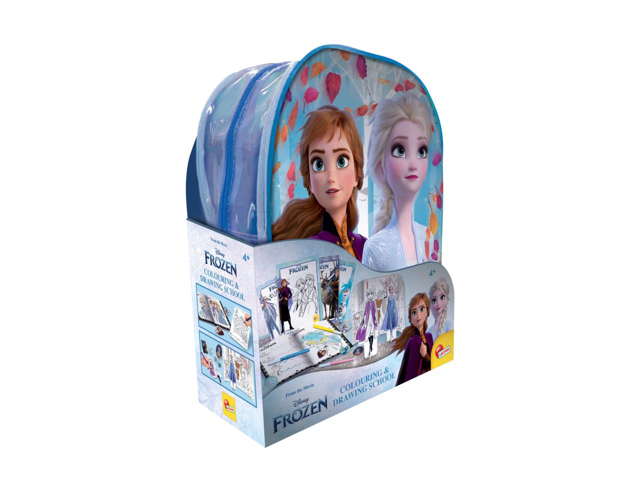 Frozen zainetto coloring and drawing school