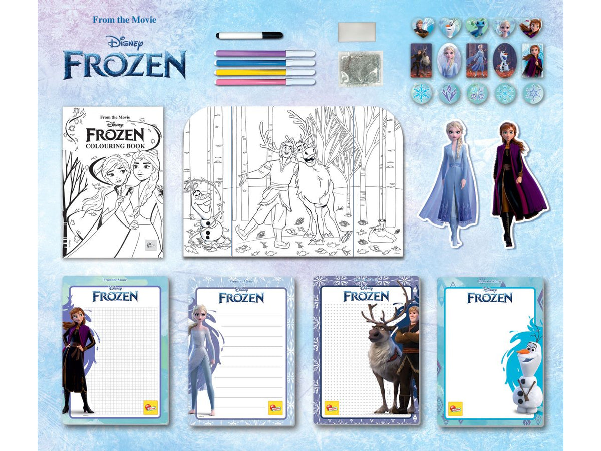 Frozen zainetto coloring and drawing school