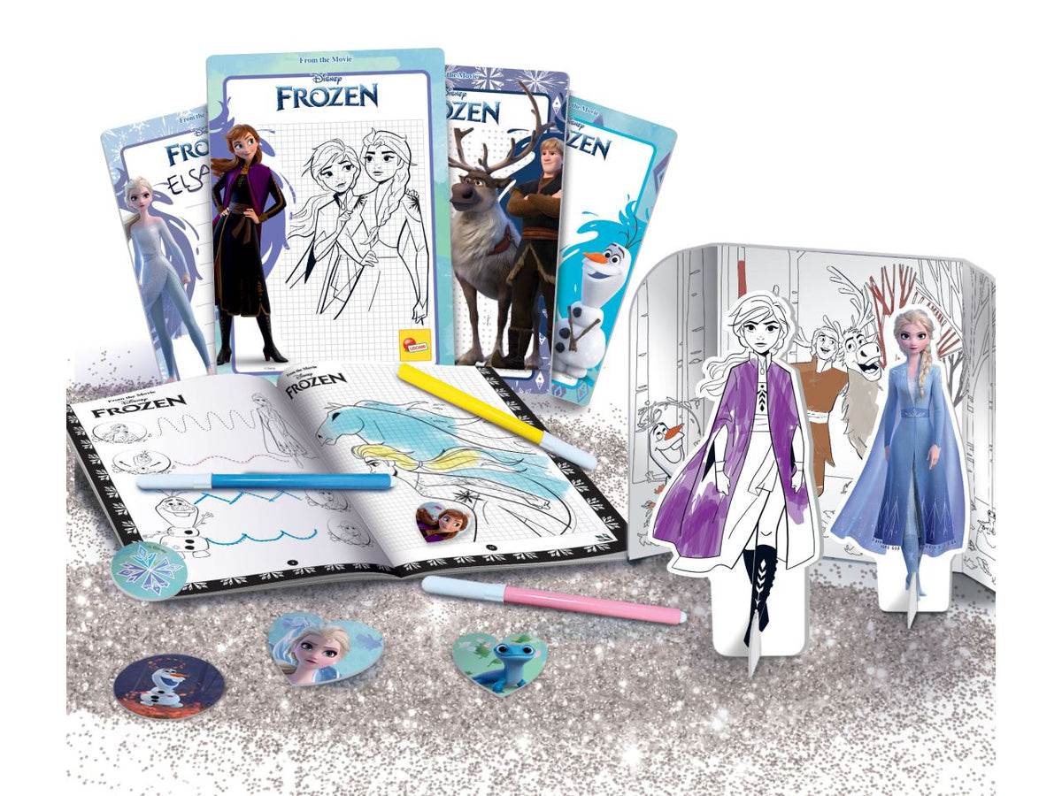 Frozen zainetto coloring and drawing school