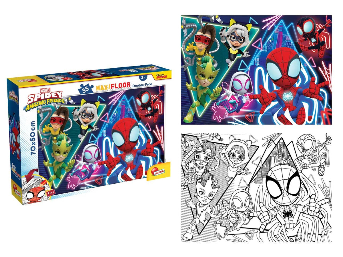 Marvel puzzle df maxifloor 35 spidey