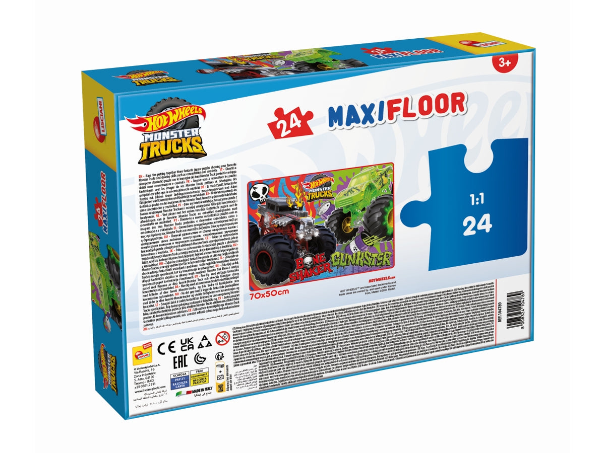 Hot wheels puzzle maxifloor 24