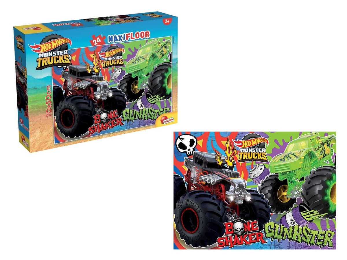 Hot wheels puzzle maxifloor 24