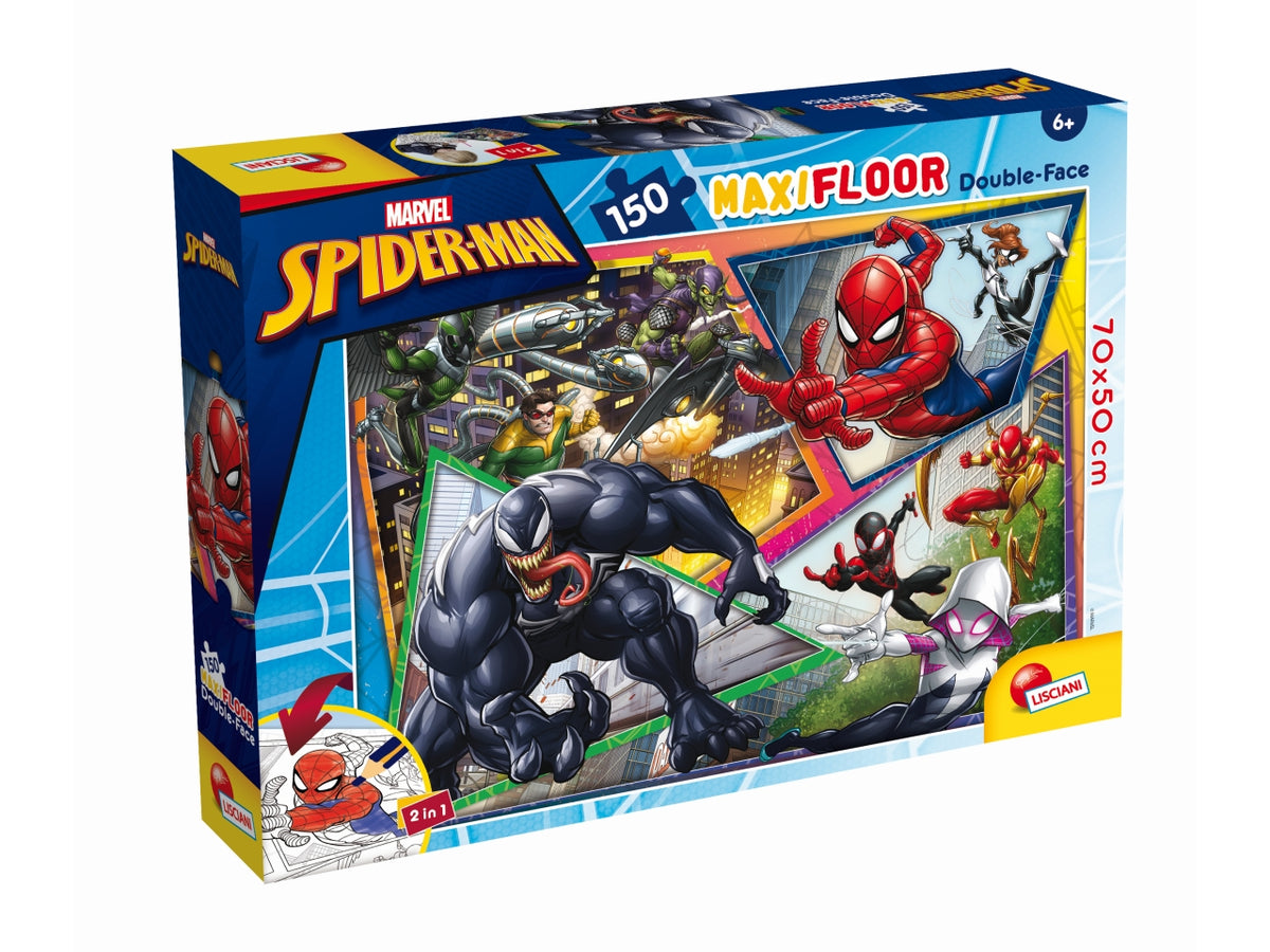Marvel puzzle df maxi floor 150 spiderman