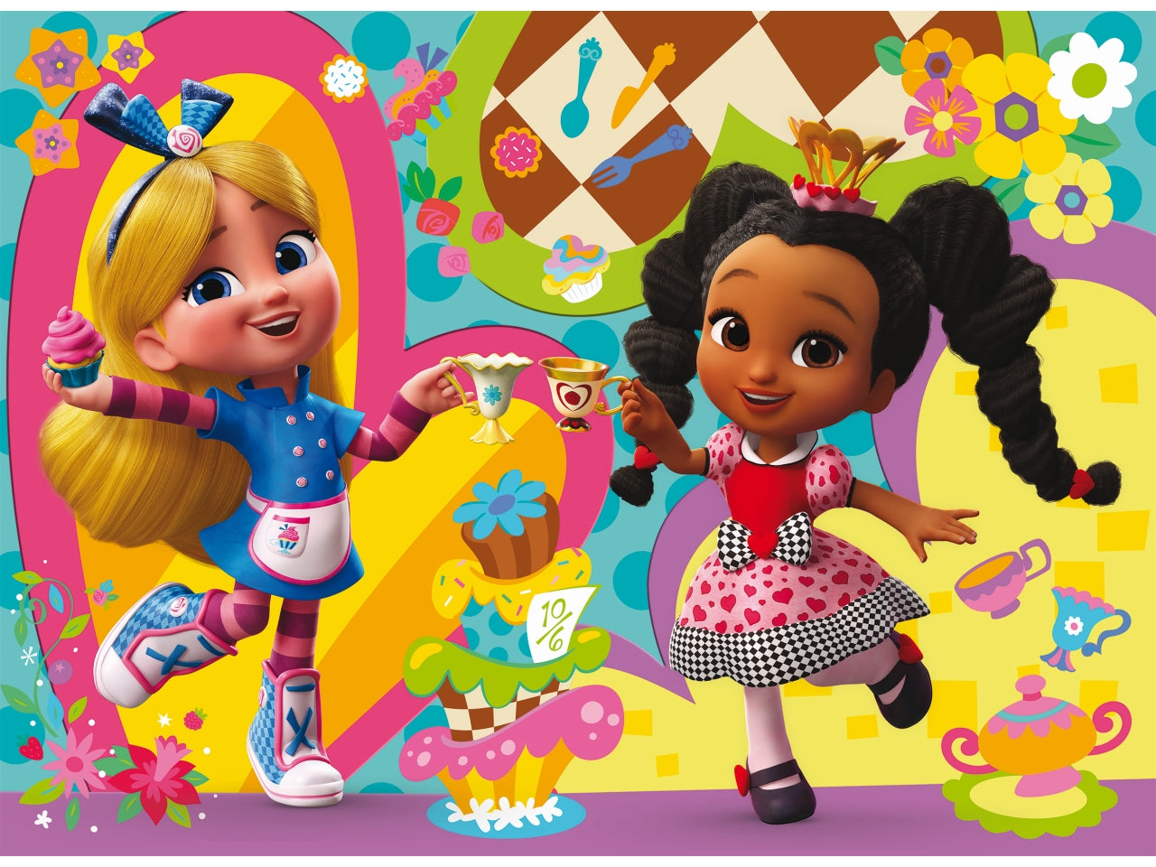 Disney puzzle df maxi floor 24 alice's in wonderland backery