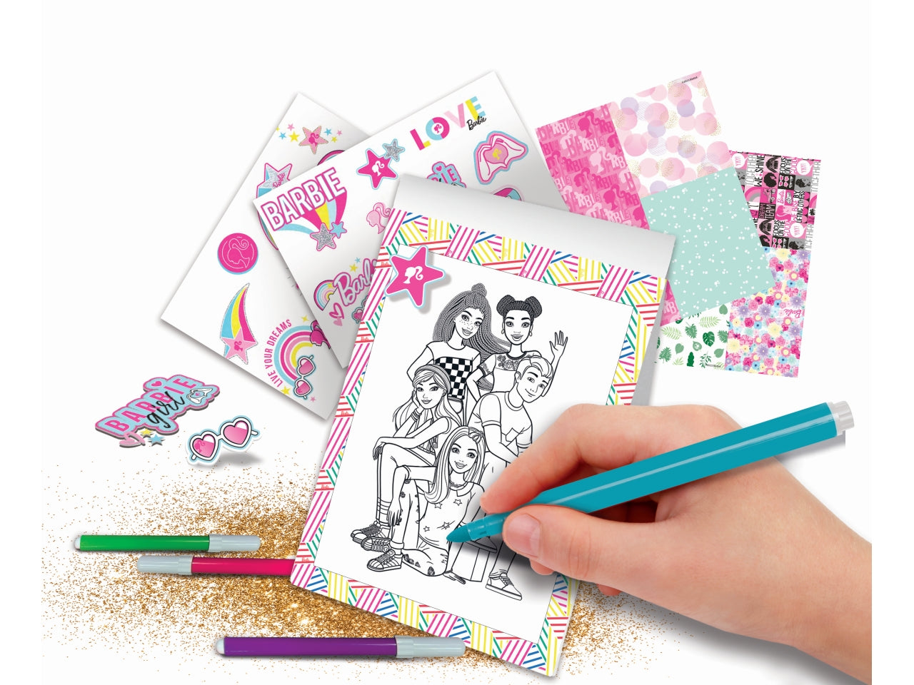 Barbie creative travel kit $
