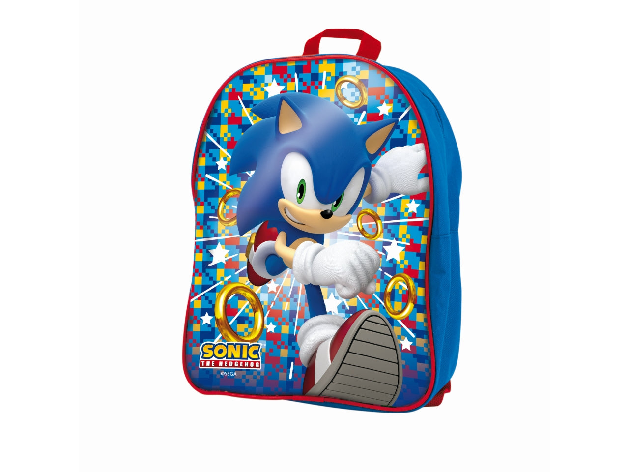Sonic 2 in 1 card games in a backpack