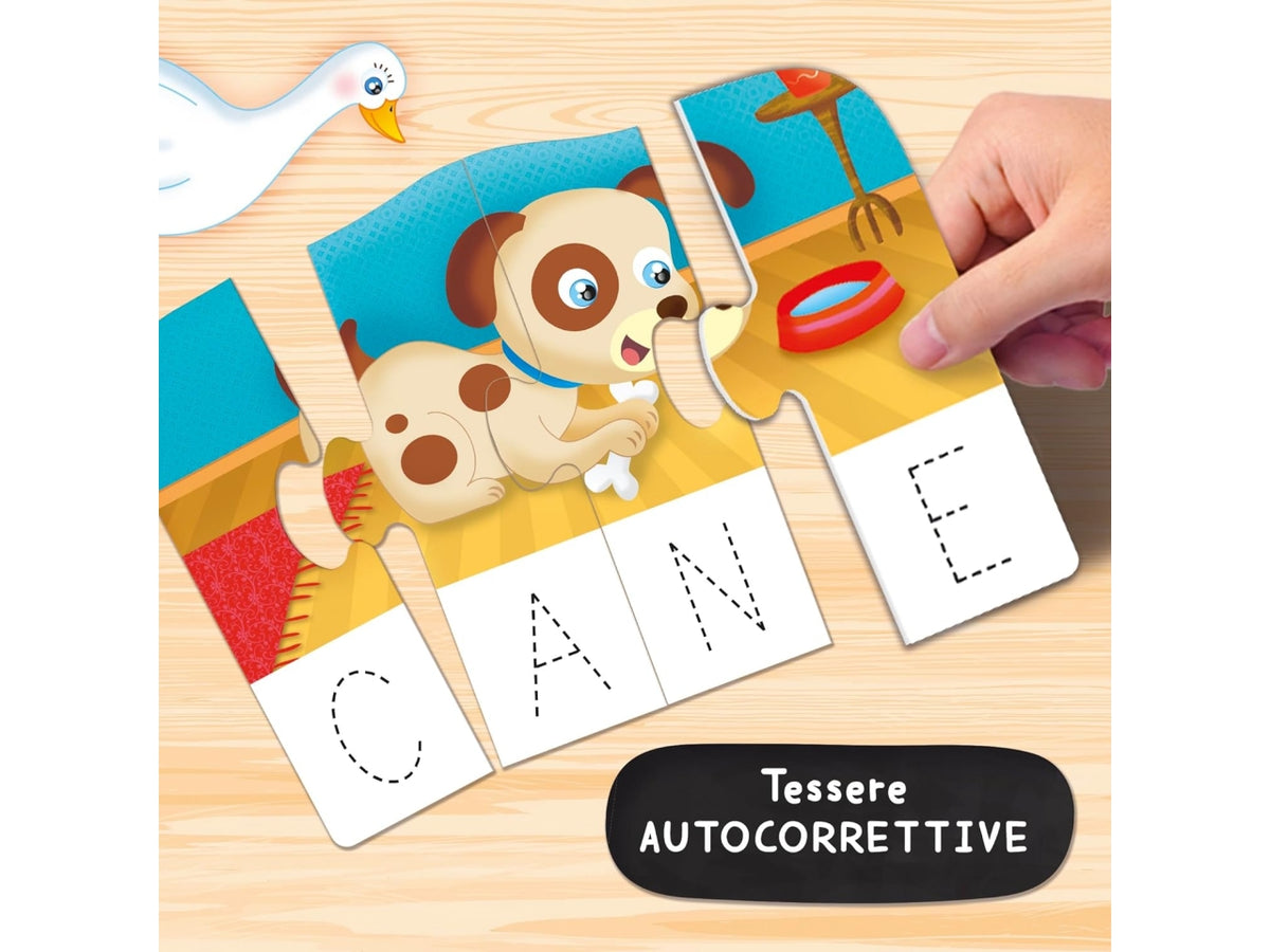 Carotina gli utilissimi le prime parole, gioco educativo per bambini dai 3-6 anni lisciani