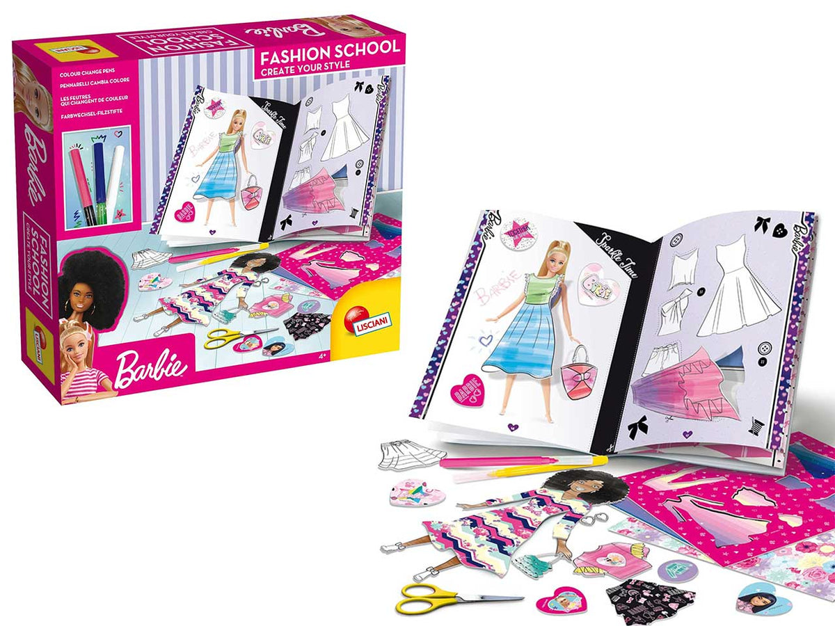 Barbie fashion school create your style