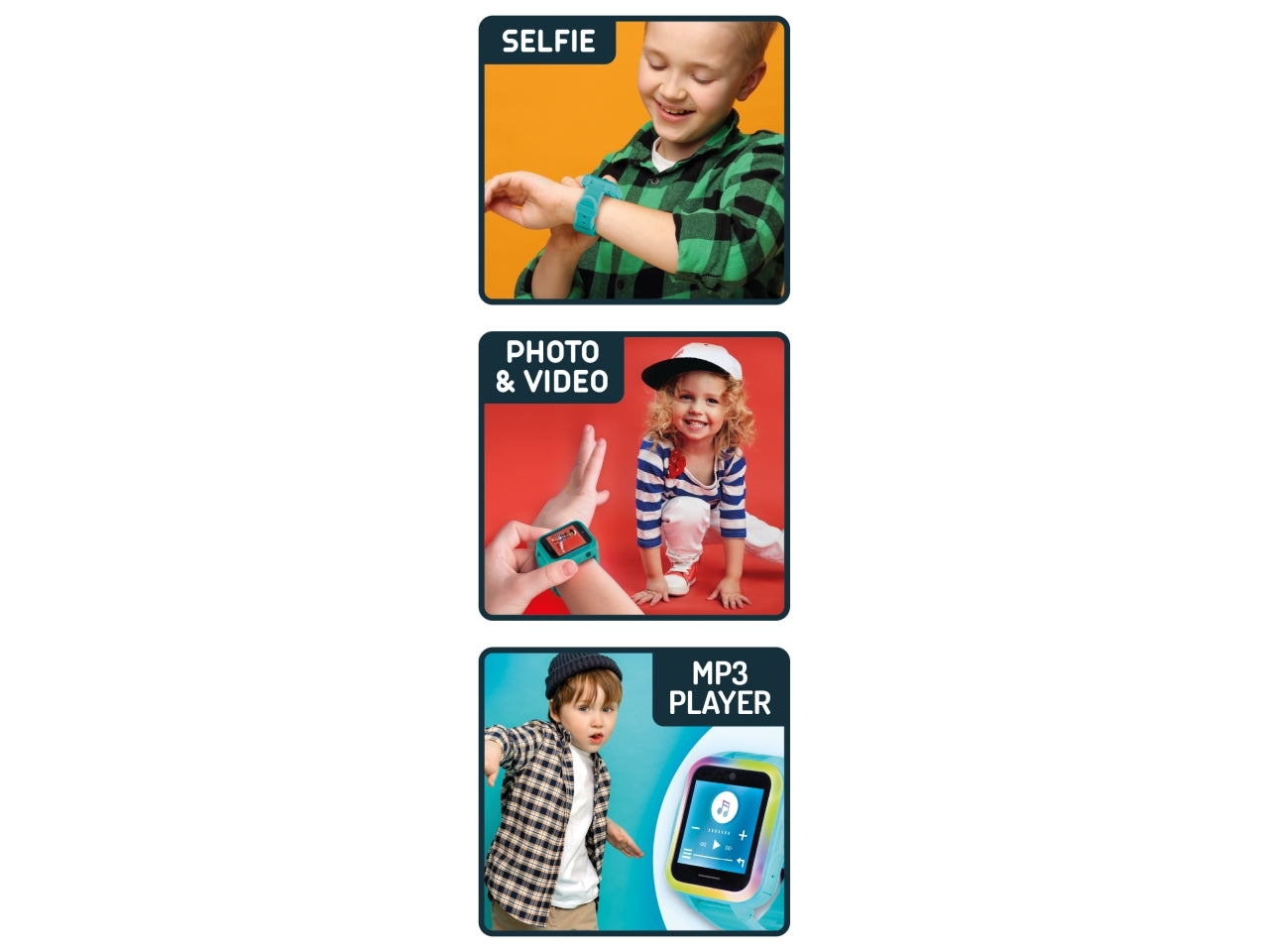 Smartwatch Educativo Hi-Tech Mio Watch - Multicolor, per Bambini da 5 Anni, Lisciani