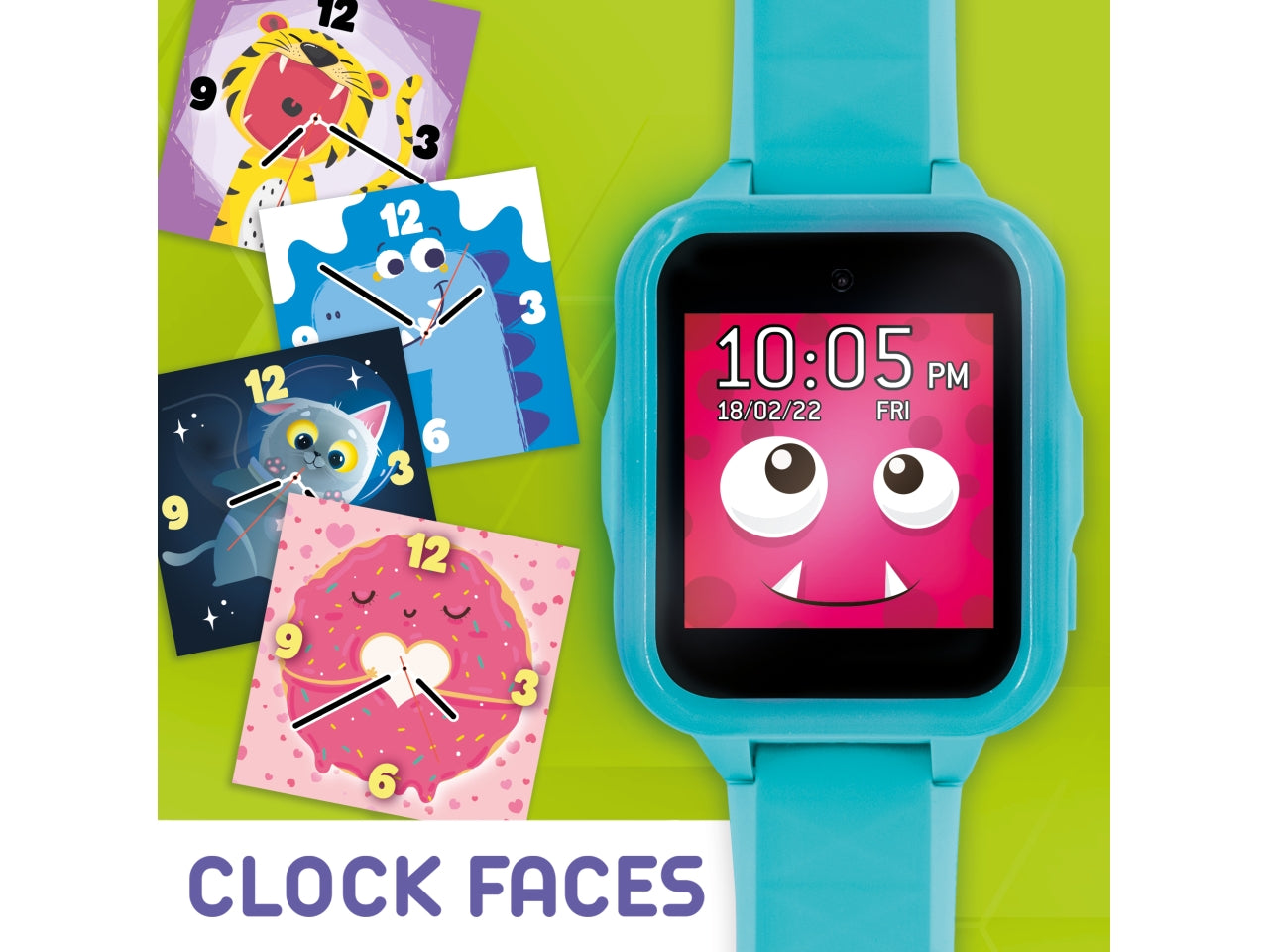 Smartwatch Educativo Hi-Tech Mio Watch - Multicolor, per Bambini da 5 Anni, Lisciani