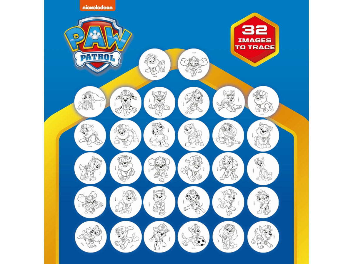 Gioco Creativo Paw Patrol Projector Drawing School - Multicolor, per Bambini da 4 Anni, Lisciani