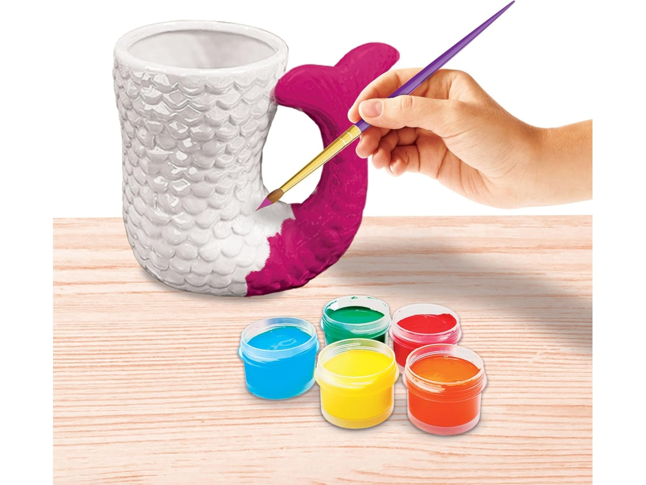 Kit per scrivania Sandy Colorando My Mermaid Desk età 5+ | Lisciani
