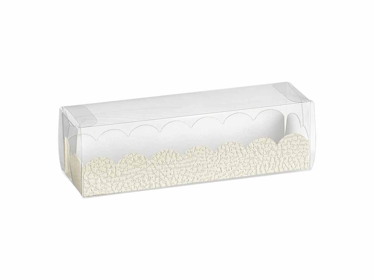 Astuccio pvc 160x50x50 pelle bianca 15121c