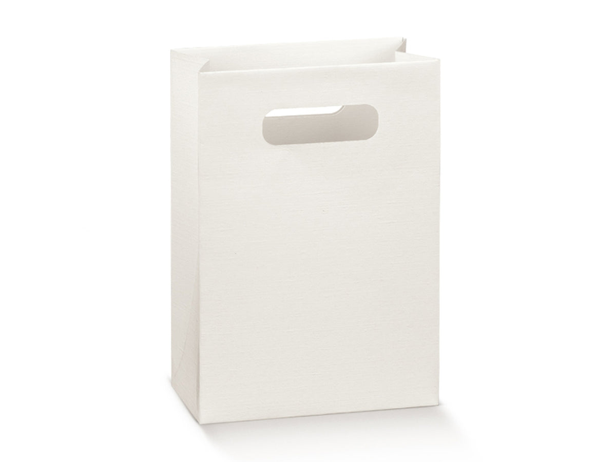 Shopbox fibra bianca 10x5x14,5cm