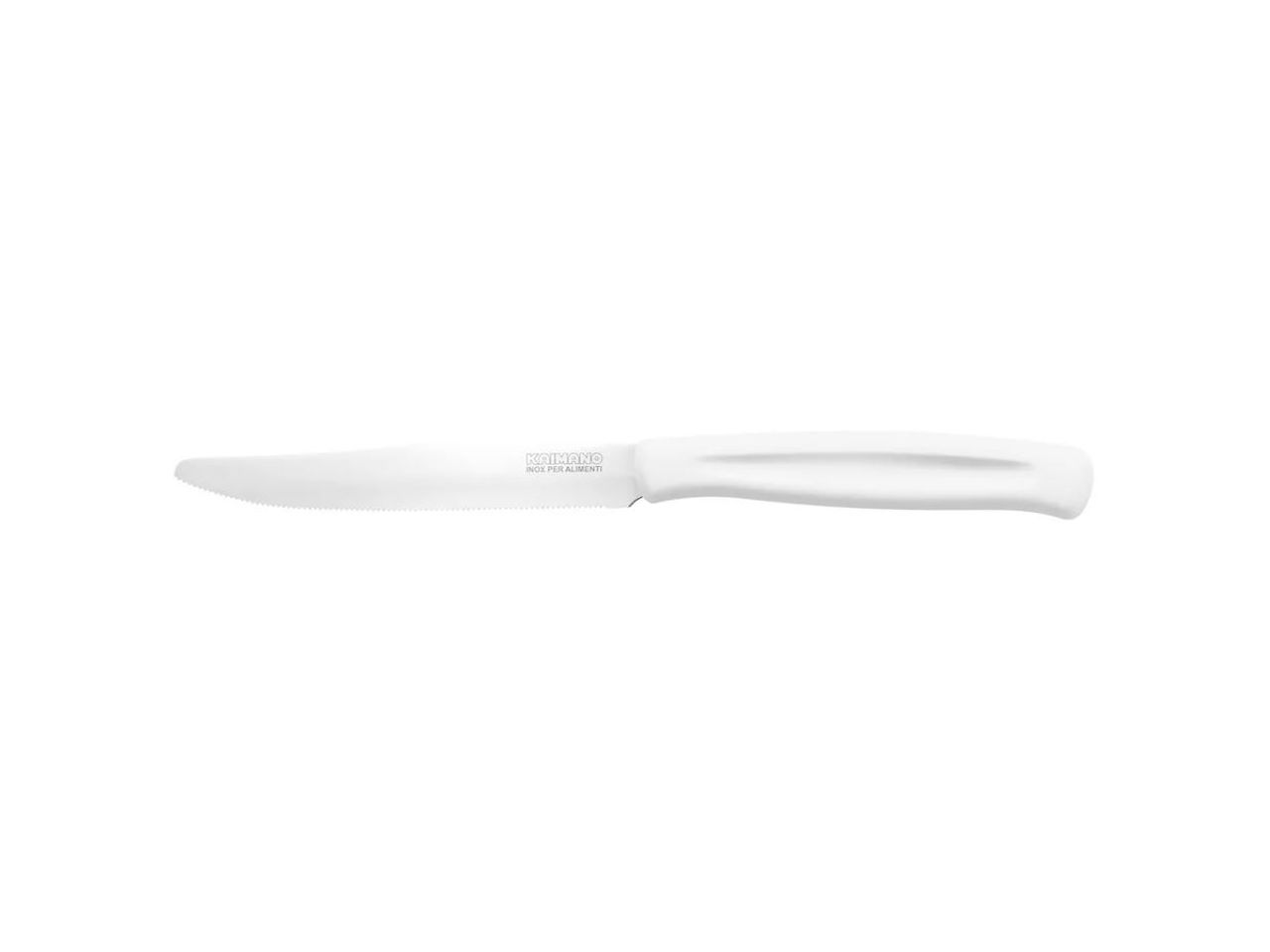 Coltelli da bistecca bianco dinamik 6 pezzi