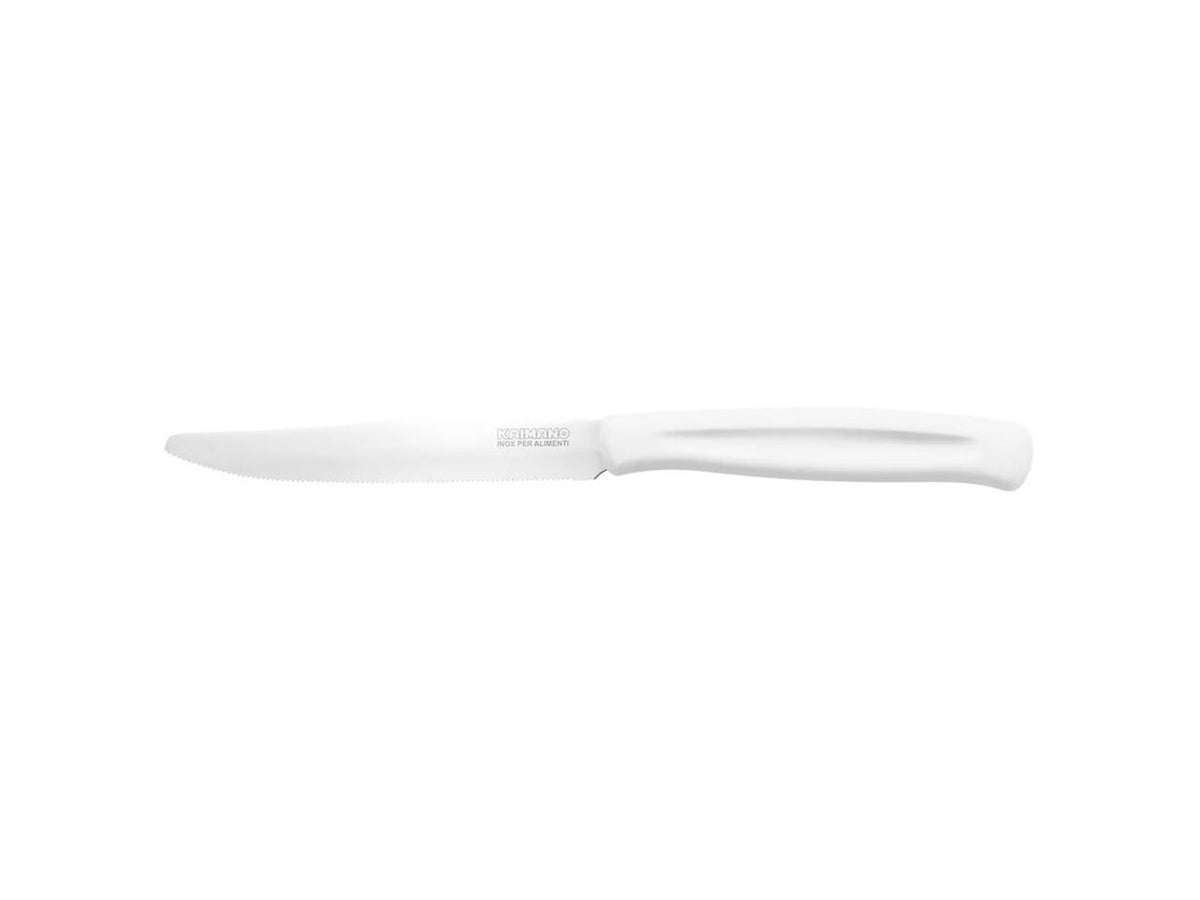 Coltelli da bistecca bianco dinamik 6 pezzi