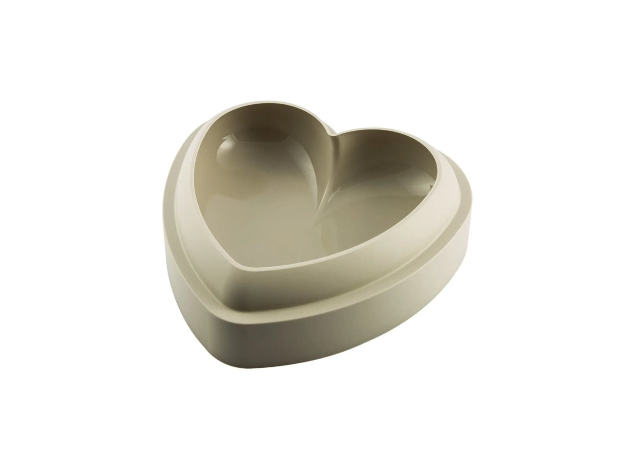 Stampo in silicone a forma di cuore 205x198xh.63mm