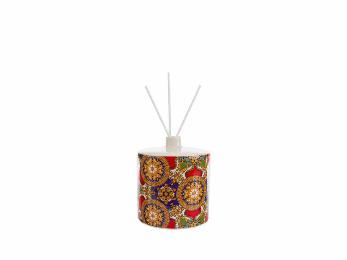 Profumatore tondo royal carousel con astuccio e bacchette 7,5x7,5xh.9cm $