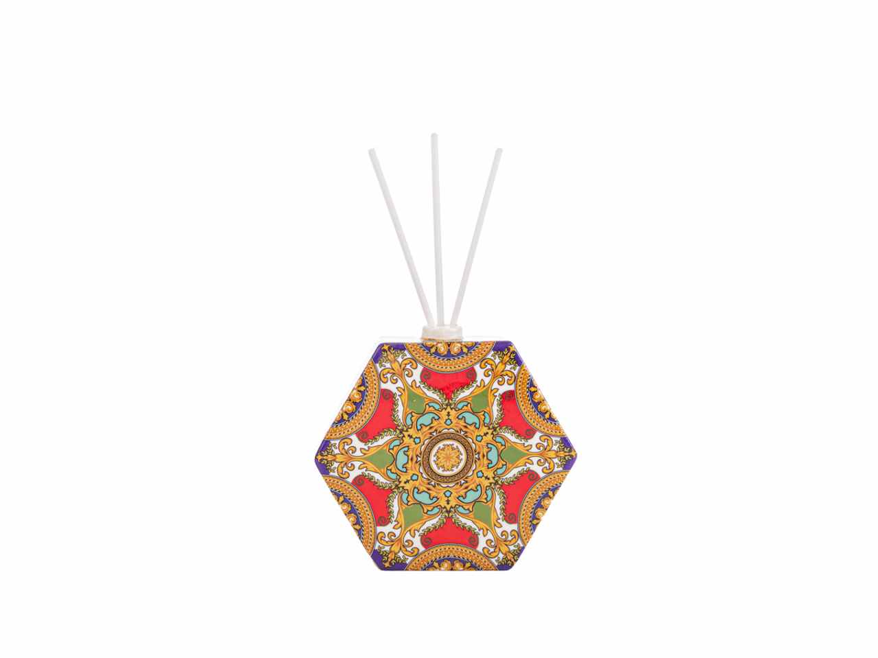 Profumatore esagonale royal carousel con astuccio e bacchette 14,5x4,5xh.14,5cm $
