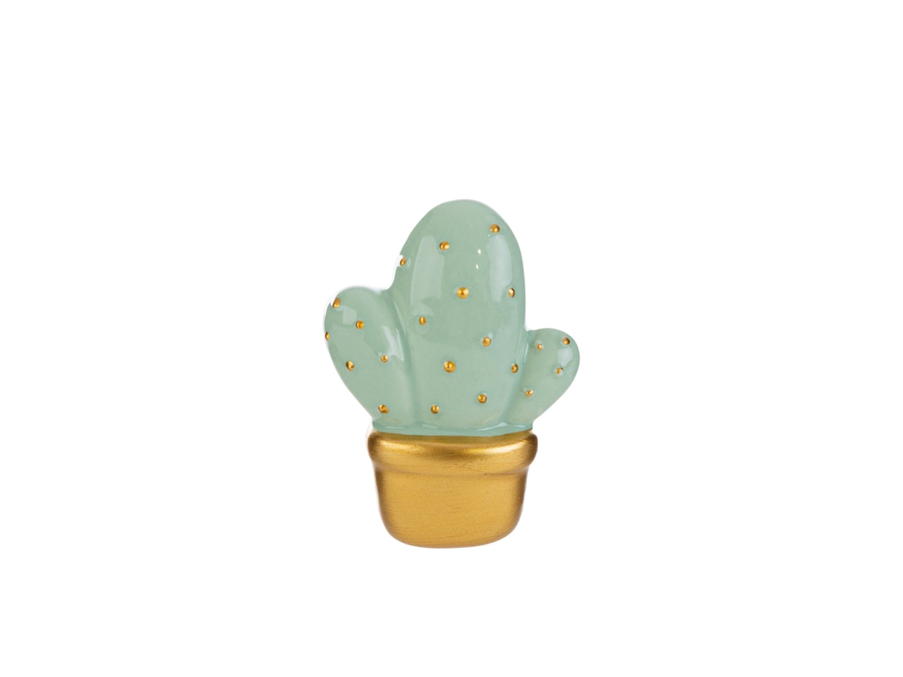 Calamita cactus porcellana 6x4,5xh.2cm