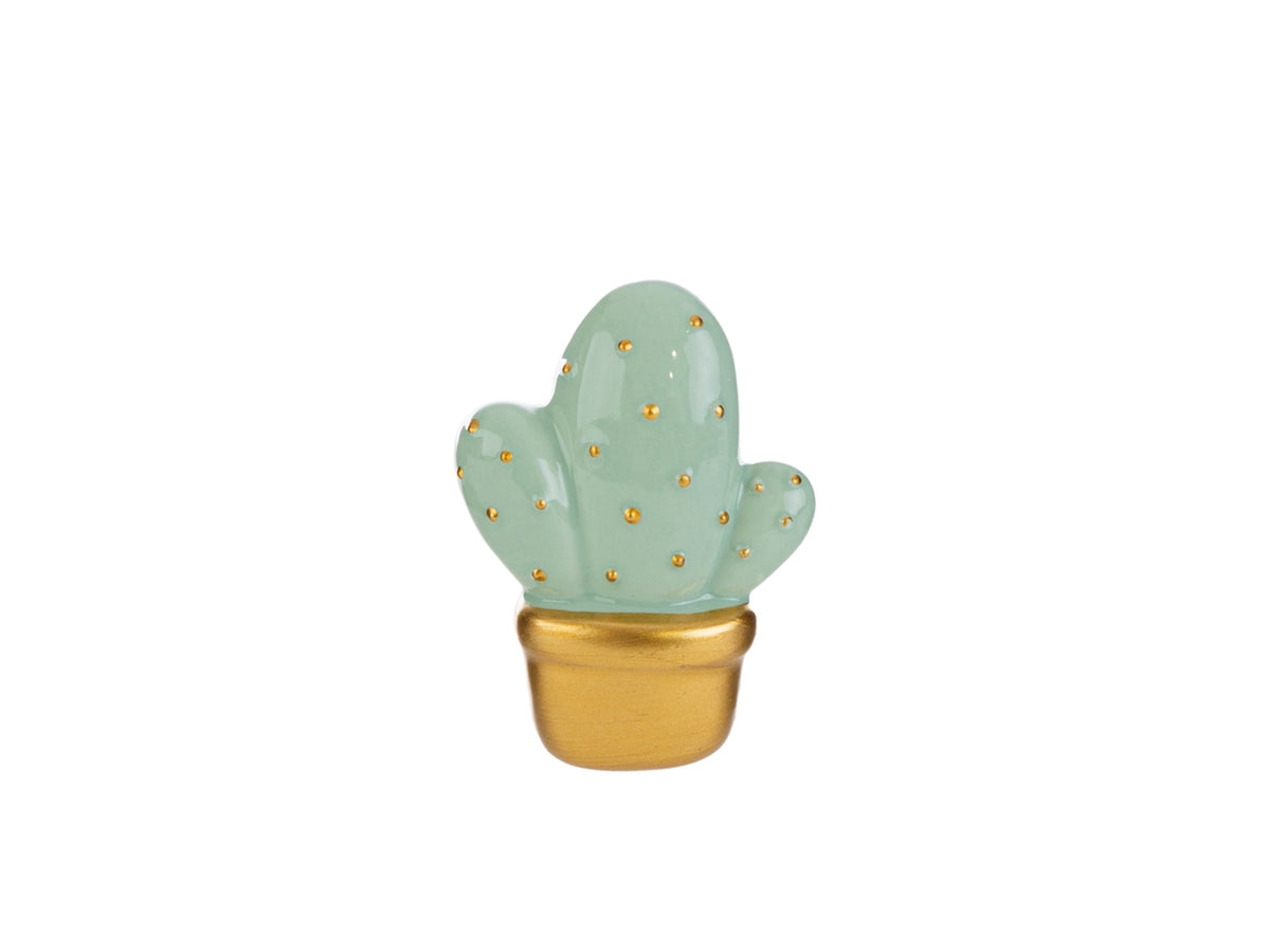Calamita cactus porcellana 6x4,5xh.2cm