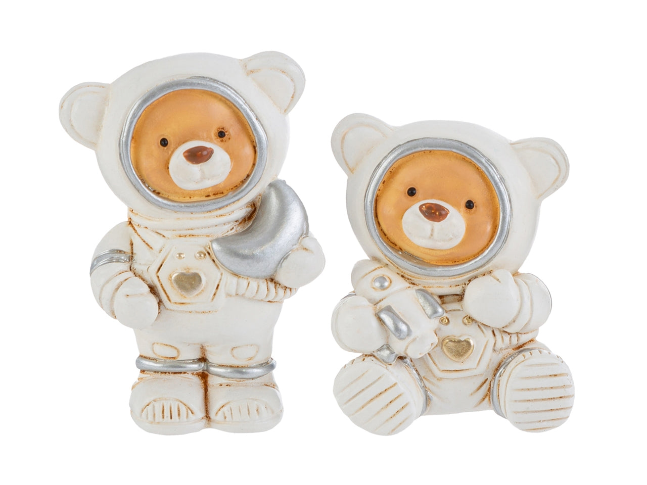 Calamita astronauta resina 4x6cm 4 assortimenti