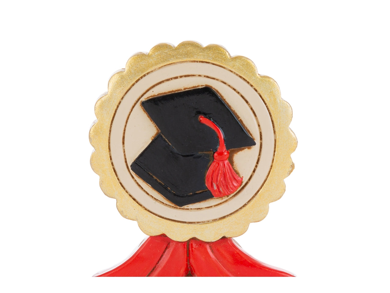 Calamita cavatappi laurea resina 4x7cm