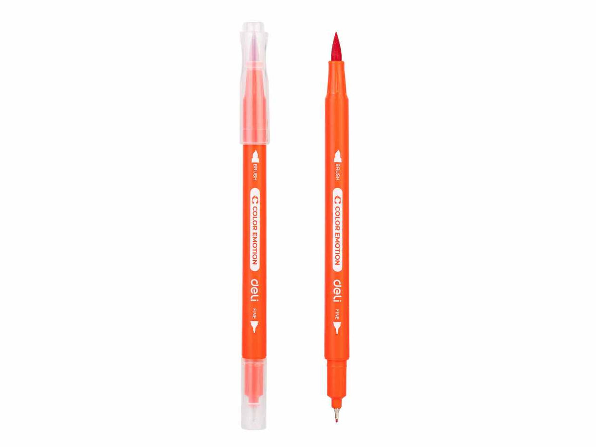 Pennarelli doppia punta 24 pezzi ec151-24