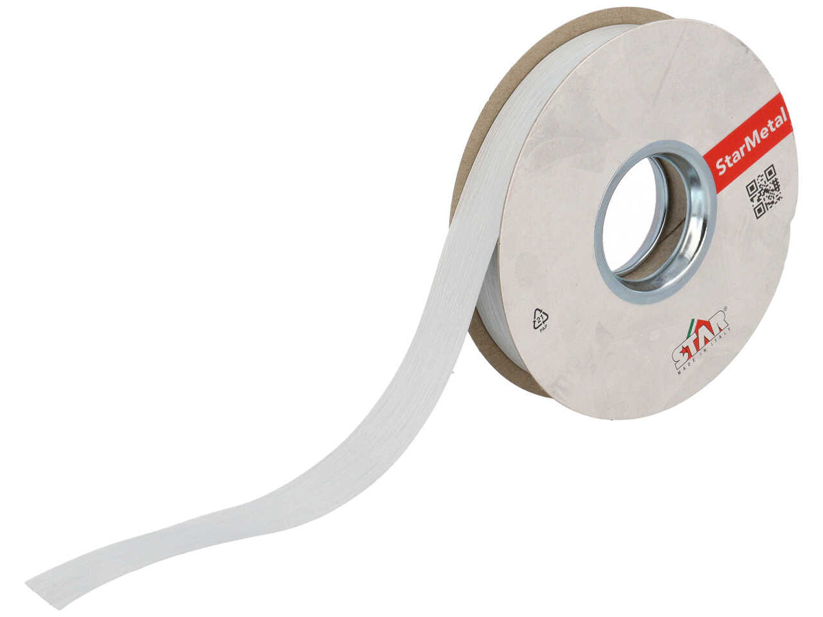 Nastro regalo bianco monocromatico 1,9cmx50mt - Star