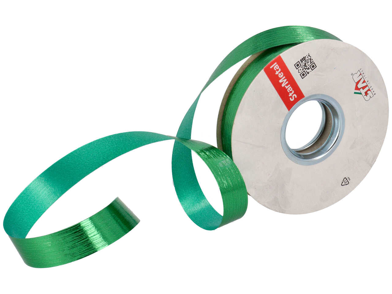Nastro regalo verde monocromatico 1,9cmx50mt - Star