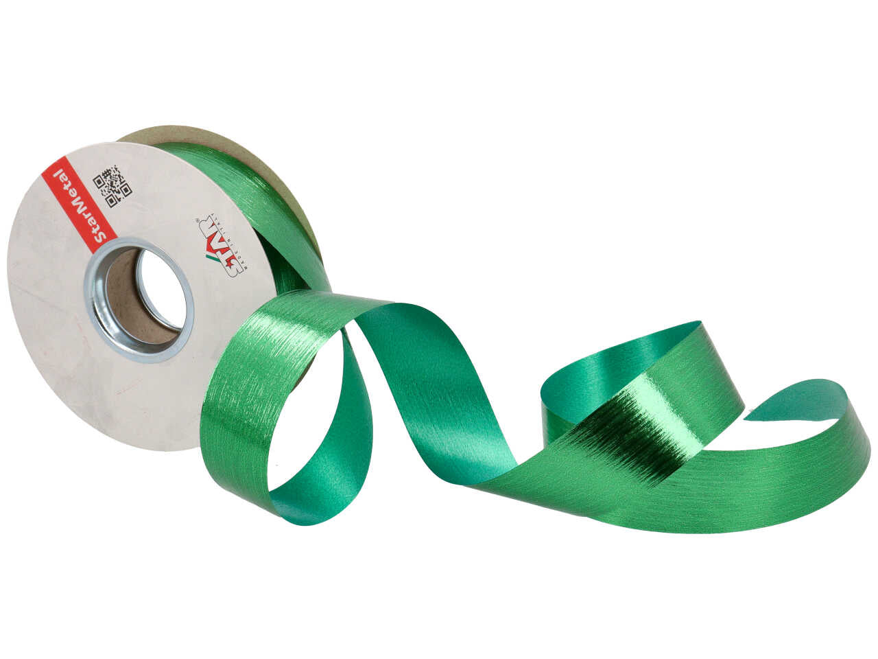 Nastro regalo verde monocromatico 3,1cmx50mt - Star