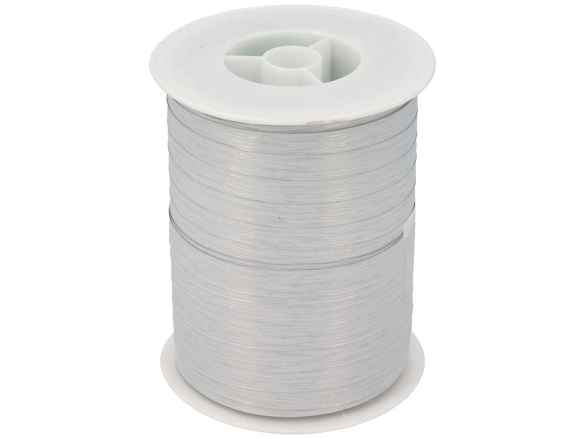 Nastro regalo bianco lucido monocromatico 1cmx250mt - Star