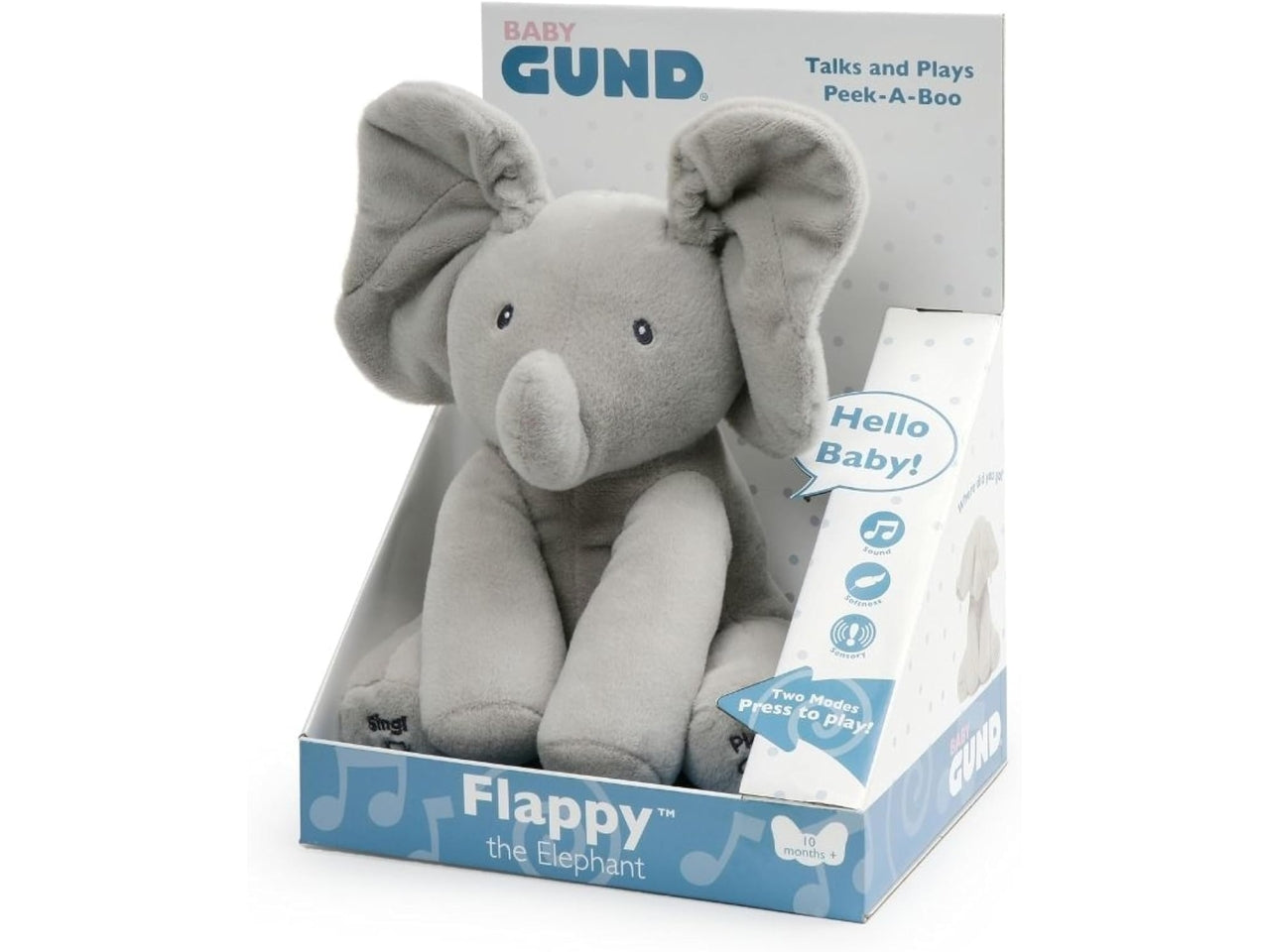 Gund Flappy elefantino interattivo parlante