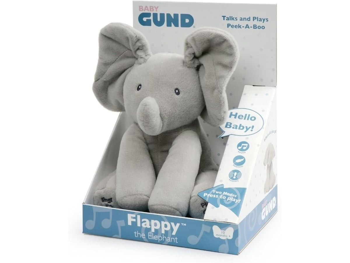 Gund Flappy elefantino interattivo parlante